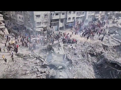 Families in Gaza running out of water and food, electricity cut off