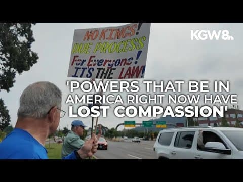 Protesters rally Labor Day weekend, championing 'workers over billionaires'