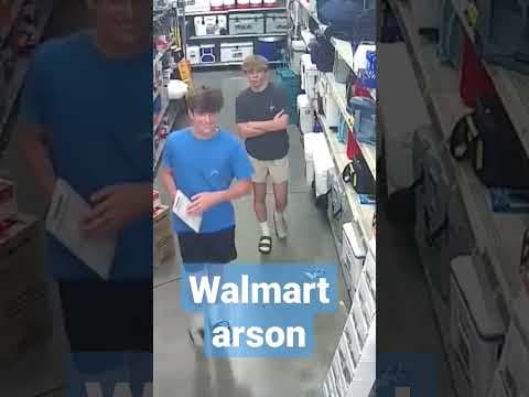 Teens allegedly spark fire inside Covington Walmart.