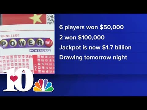Powerball jackpot soars to $1.7 billion, second-largest in US history