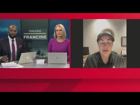 Jaclyn Hotard interview | St. John Parish preps for Hurricane Francine