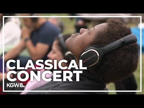 Classical music concert for residents of Portland homeless shelter