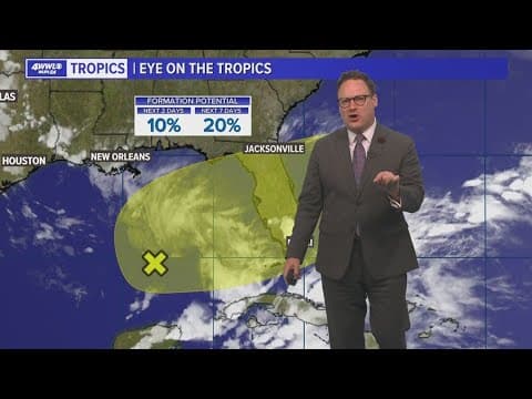 Tuesday Tropical Weather Update: Watching a disturbance in the Gulf