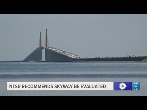 Sunshine Skyway on the list of bridges needing risk assessment in Baltimore bridge collapse report