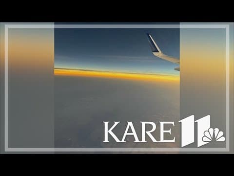 Air travelers get special view of solar eclipse
