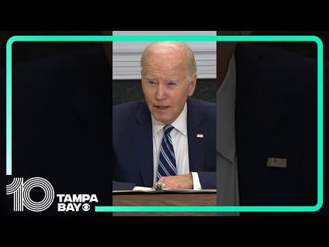 President Biden says hostage deal is “very close” between Israel and Hamas