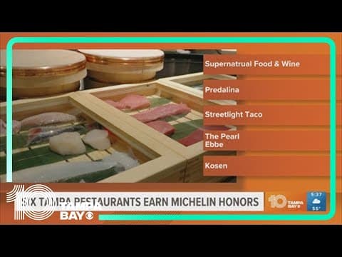 6 Tampa restaurants added to the Michelin Guide