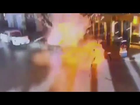 Tesla Cybertruck explodes at Trump Hotel in Las Vegas