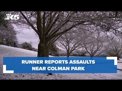 Runner reports assaults near Colman Park