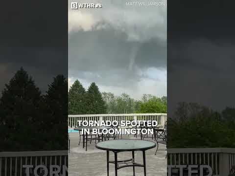 Tornado spotted near Bloomington Country Club - Friday, May 16, 2025