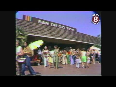 Labor Day weekend crowds in San Diego 1977