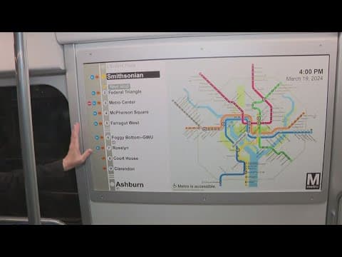 Metro's Fleet of the Future on display on the National Mall