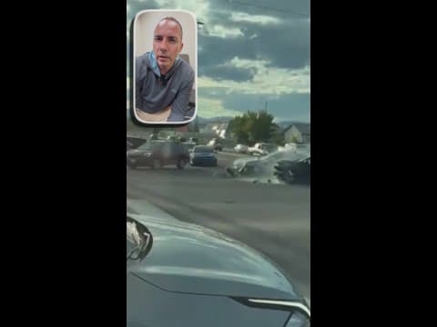 Details revealed for crash caught on video