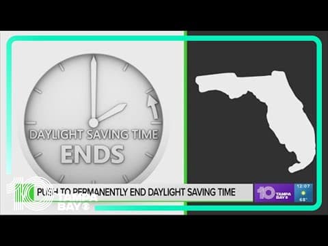 Verify: Push to permanently end daylight saving time in Florida