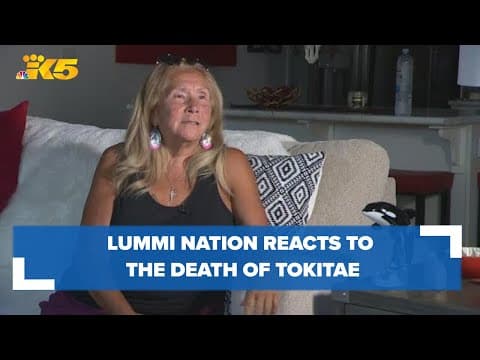 Lummi Nation reacts to the death of Tokitae