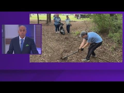 The city of Dallas officially names WFAA's nature trail in Kiest Park