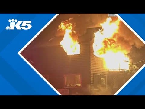 House catches fire in Lake Stevens
