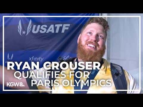 2-time gold medalist Ryan Crouser on making Olympics for 3rd time