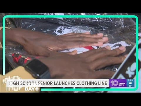 Pinellas County senior ends high school career with new business