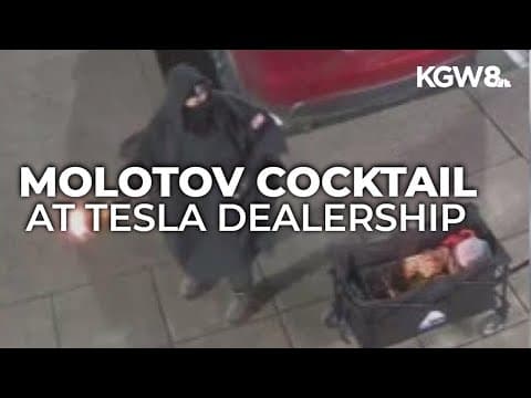 Salem man faces federal charges in connection with 2 Tesla dealership vandalisms