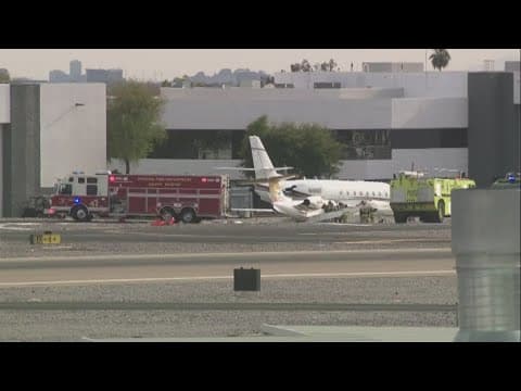 Scottsdale Airport's runway closed after jet crashes upon landing, 1 dead