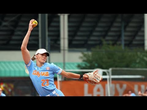 Watch Live: Lady Vols speak after beating Nebraska 1-0, punch ticket to College World Series