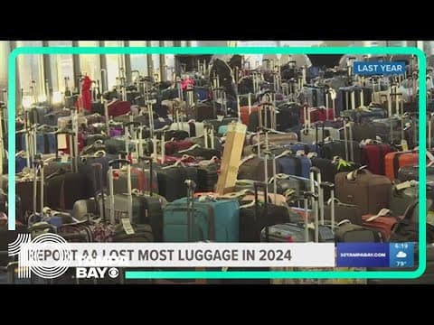 Report: American Airlines lost most luggage in 2024