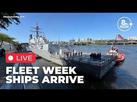 LIVE: Fleet Week continues with more ship arrivals