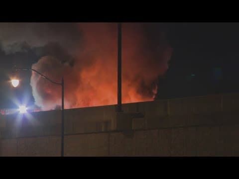 Car fire near Navy Yard causing further commuter delays in the area