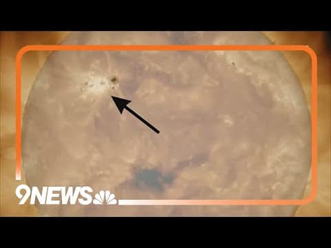 Strongest solar flare since 2020 detected Thursday