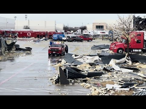 Benjamin Moore Paints warehouse badly damaged by Texas storms