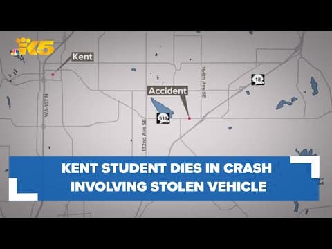 Kentlake High School student dies in crash involving stolen vehicle