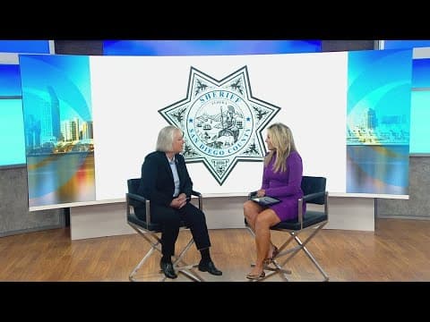 An update with San Diego Sheriff Kelly Martinez
