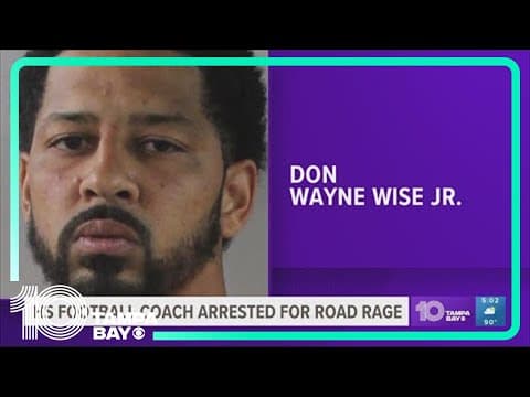 Lake Wales HS football coach arrested after pointing gun at another driver, deputies say