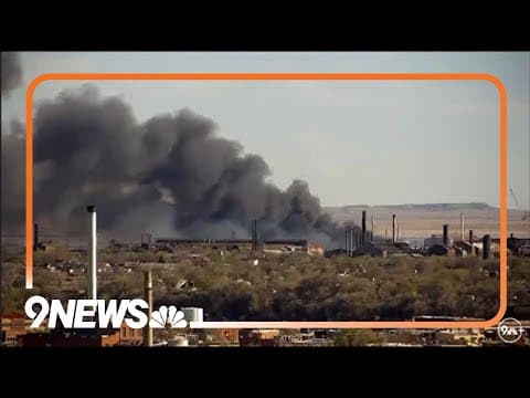 Two wildfires burning in Pueblo