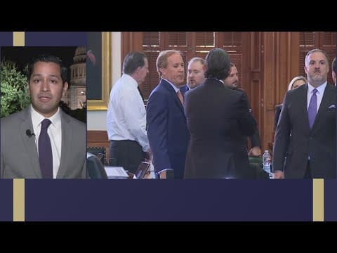 Witness testimony begins in Ken Paxton impeachment trial