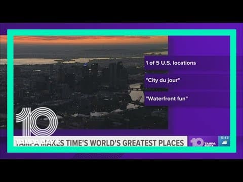 Tampa lands on Time's 'World's Greatest Places 2023'