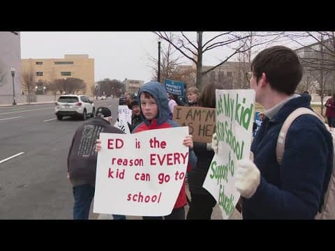 Schools in Prince George’s County rally against Trump administration's education cuts