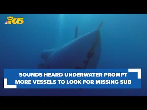 More vessels arrive after sounds heard underwater in missing Titanic visit vessel