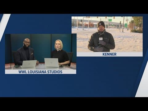 Kenner roadways remain icy