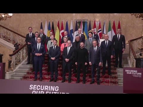 European leaders hold summit to end Ukraine-Russia war