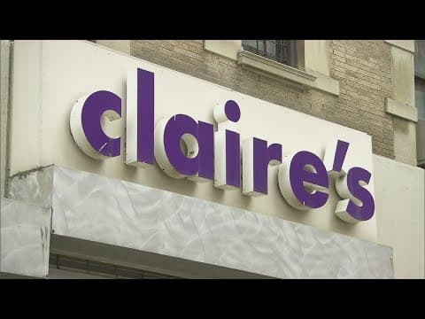 Hundreds of Claire's locations set to close
