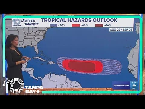 Tracking the Tropics: Tropical cyclone might develop by the end of August