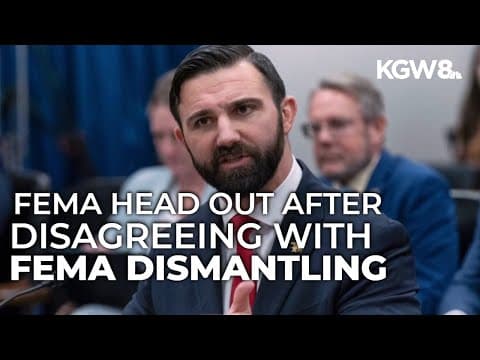 FEMA's acting administrator fired a day after congressional testimony