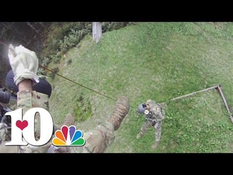 Tennessee National Guard rescues 2 hikers in Great Smoky Mountains National Park on Friday