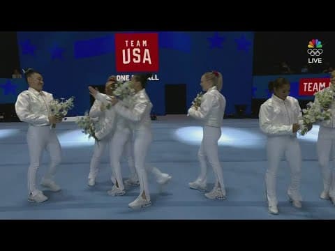 Women's gymnastics team rock new custom jackets ahead of Olympics