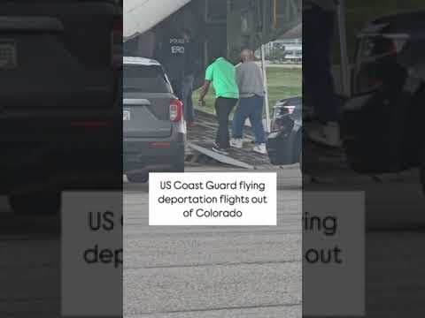 U.S. Coast Guard flying deportation flights out of Colorado