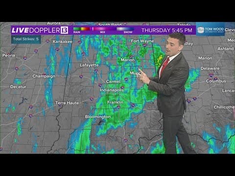 Live Doppler 13 Forecast | 5:30 p.m. update, April 11, 2024
