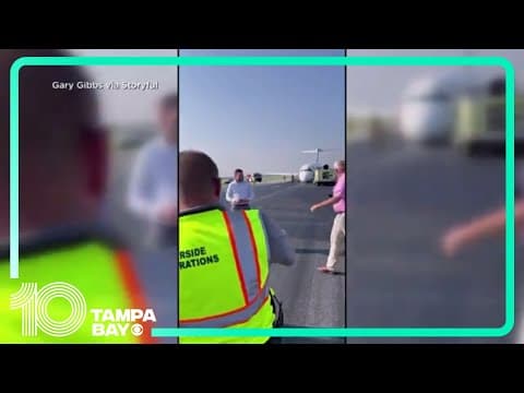After Delta flight makes emergency landing without nose gear, video shows passengers on the runway