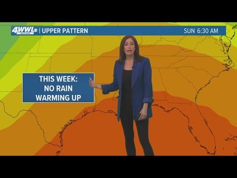 New Orleans Weather: Chilly mornings and beautiful afternoons ahead